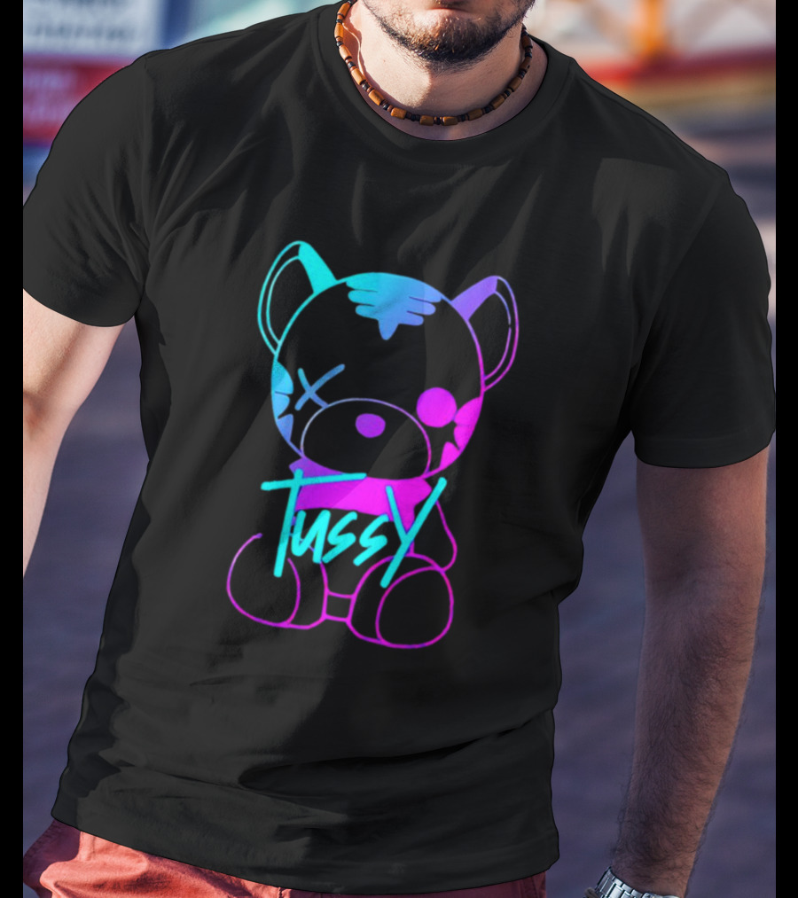 Tussy Neon Timber Tiger Games T-Shirt