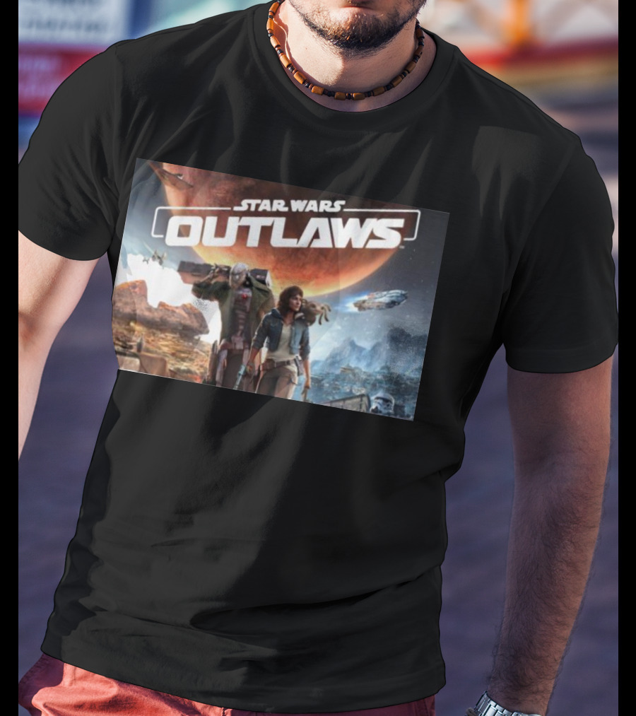 Star Wars Outlaws Adventure In A Galaxy Far Far Away T-Shirt