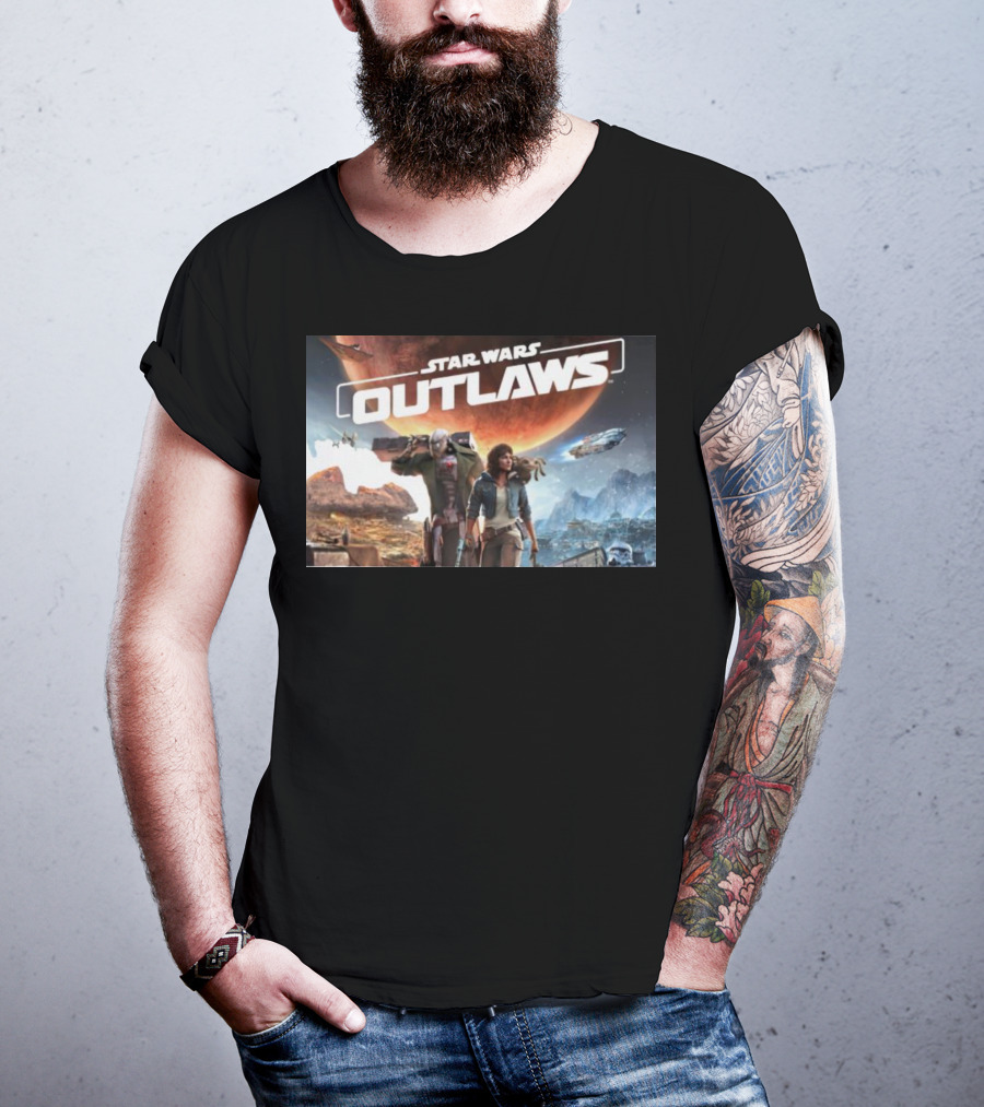Star Wars Outlaws Adventure In A Galaxy Far Far Away T-Shirt