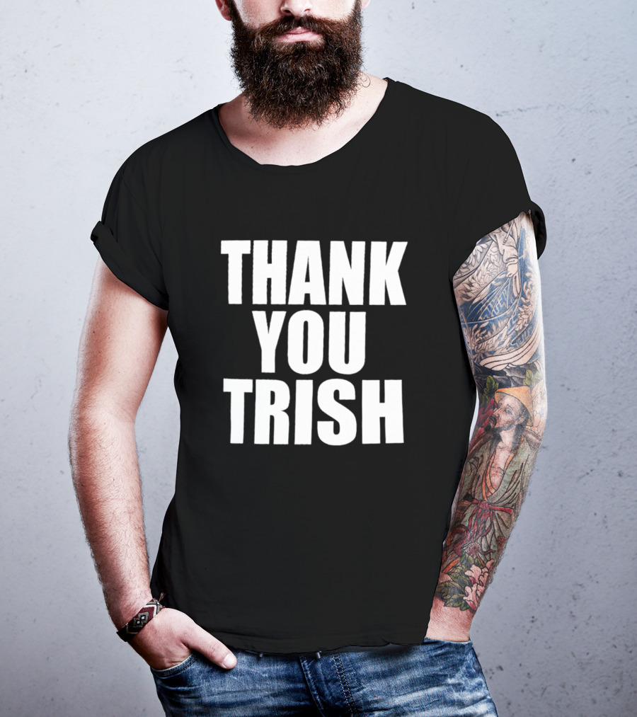 Thank You Trish Stratus WWE Legend Acknowledgment T-Shirt