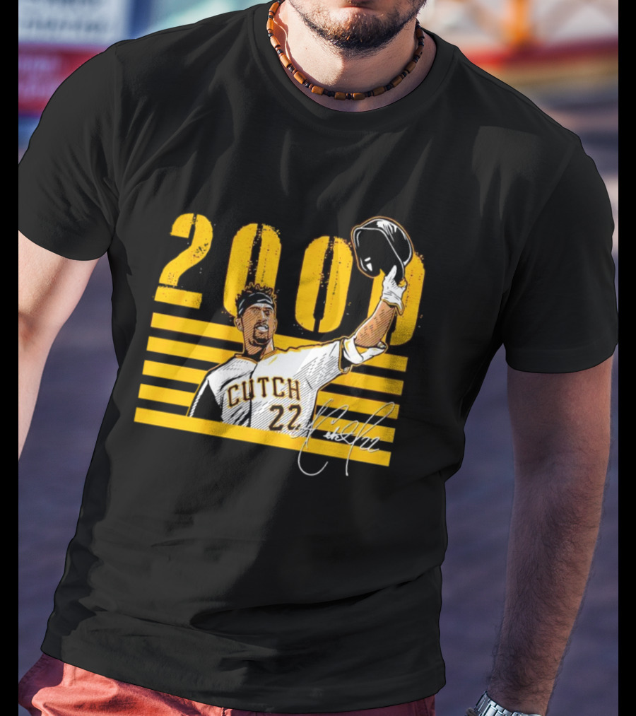 Andrew McCutchen Cutch 22 2000 Milestone T-Shirt