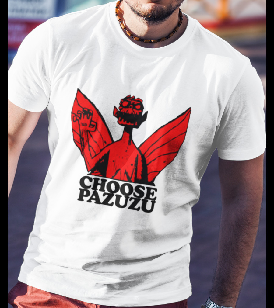 Choose Pazuzu Gorillaz Demon Wings T-Shirt