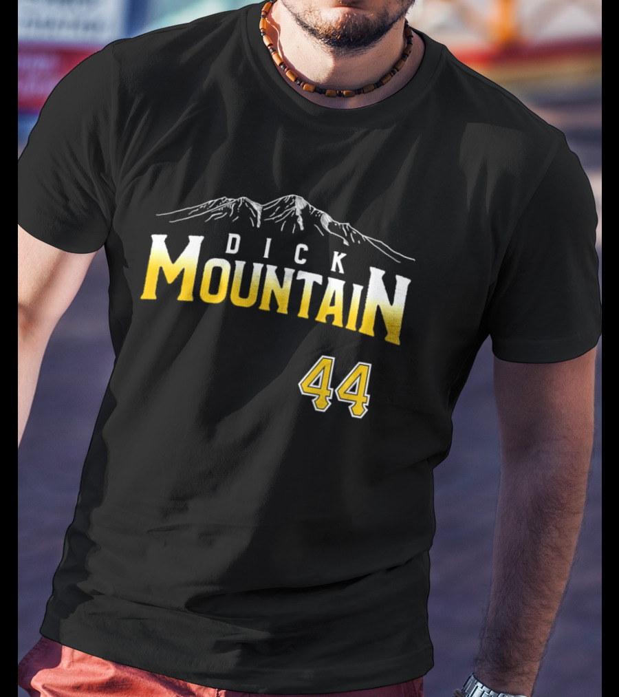 Dick Mountain 44 Vintage Sports Style With Mountain T-Shirt