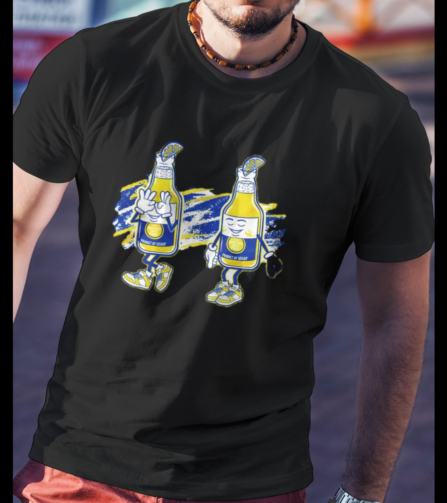 Griddy Cerveza Product Of USA DT Dance Bottles T-Shirt