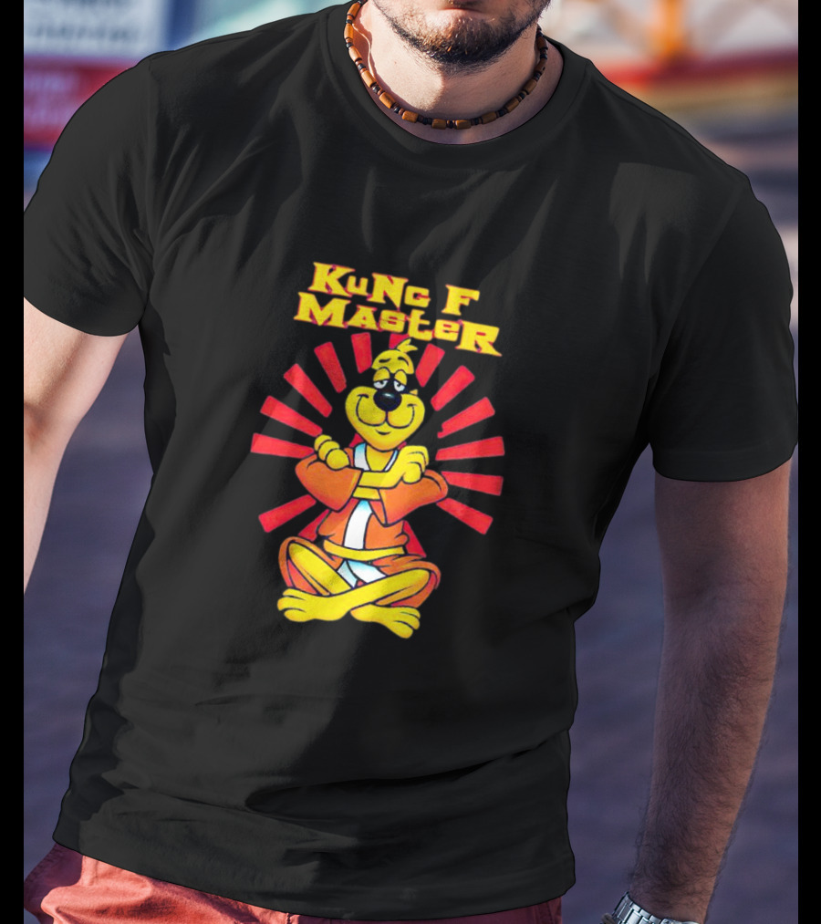 Kung Fu Master Hanna-Barbera Cartoon Character T-Shirt