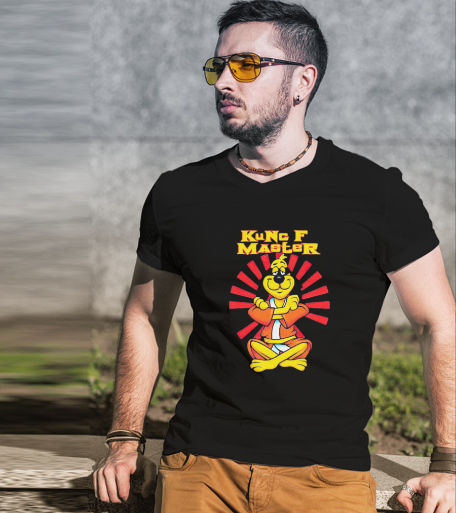 Kung Fu Master Hanna-Barbera Cartoon Character T-Shirt