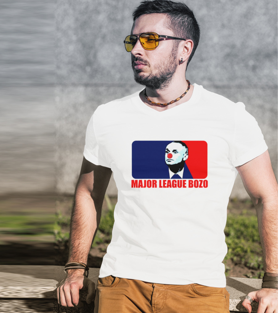 Major League Bozo Red Nose Clown T-Shirt