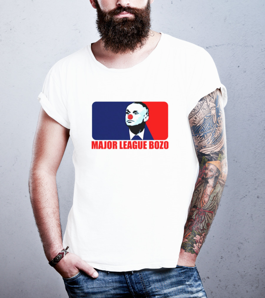 Major League Bozo Red Nose Clown T-Shirt