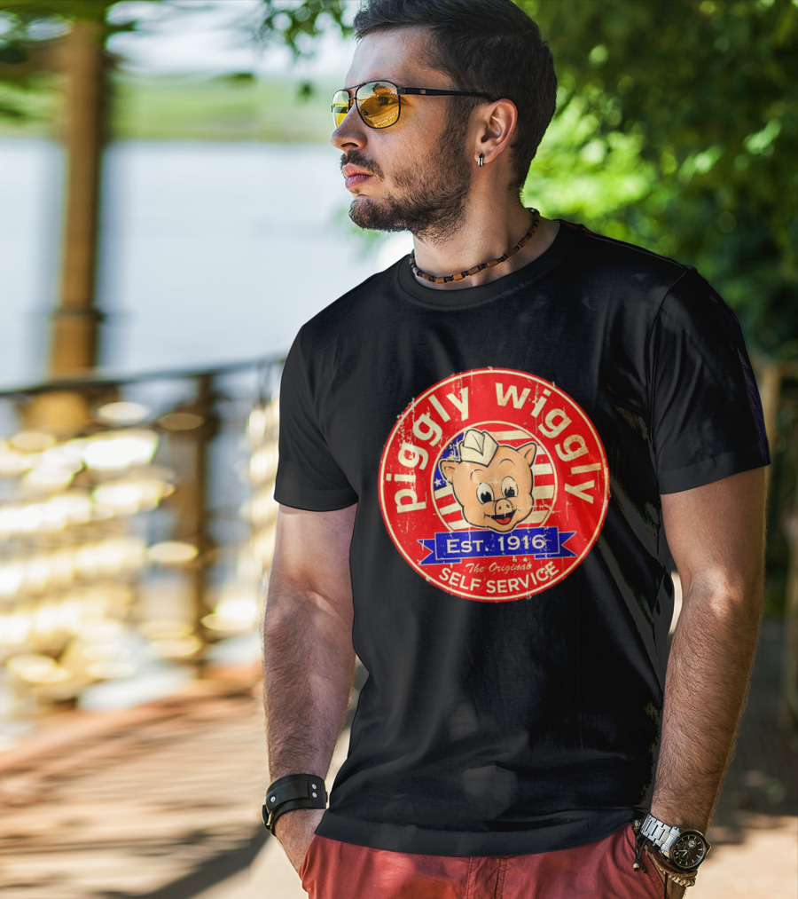 Piggly Wiggly Est 1916 The Original Self Service T-Shirt