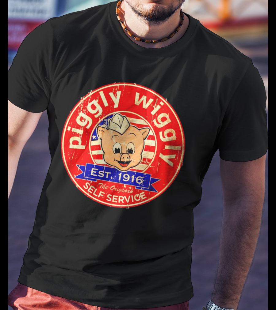 Piggly Wiggly Est 1916 The Original Self Service T-Shirt