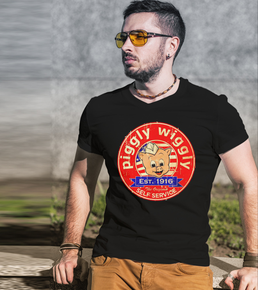 Piggly Wiggly Est 1916 The Original Self Service T-Shirt