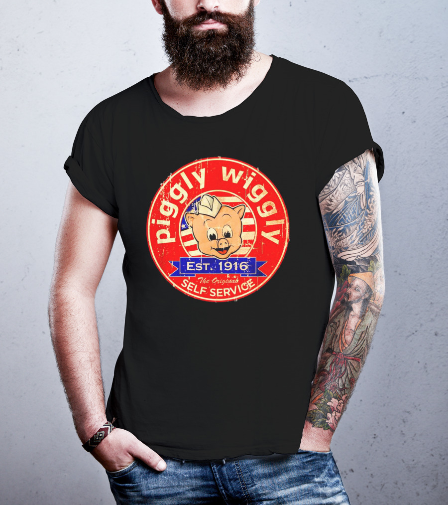 Piggly Wiggly Est 1916 The Original Self Service T-Shirt