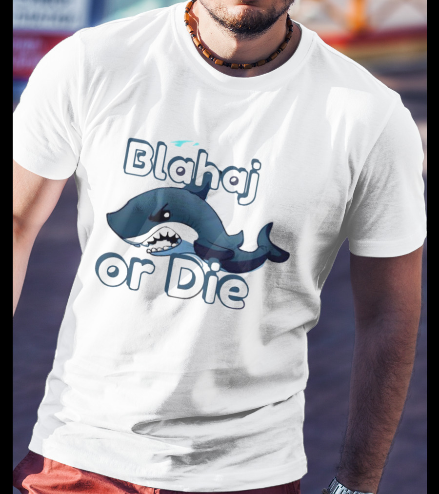 Blahaj Or Die Fierce Shark T-Shirt