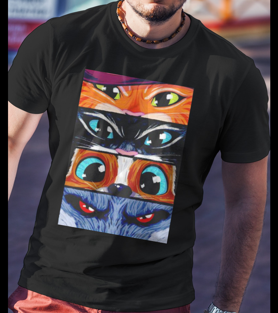 Puss In Boots Eye Expressions Collection T-Shirt