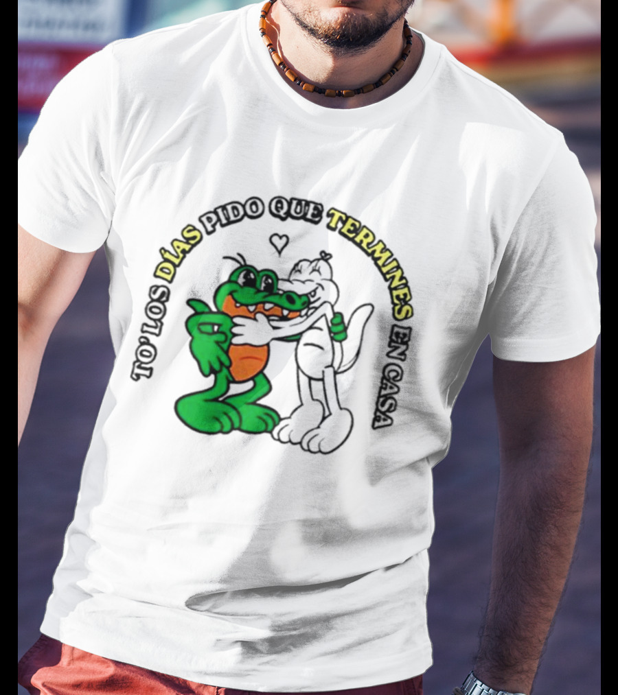 Alvaro Diaz Felicilandia Ya Salimos To'Los Dias Pido Que Termines En Casa T-Shirt