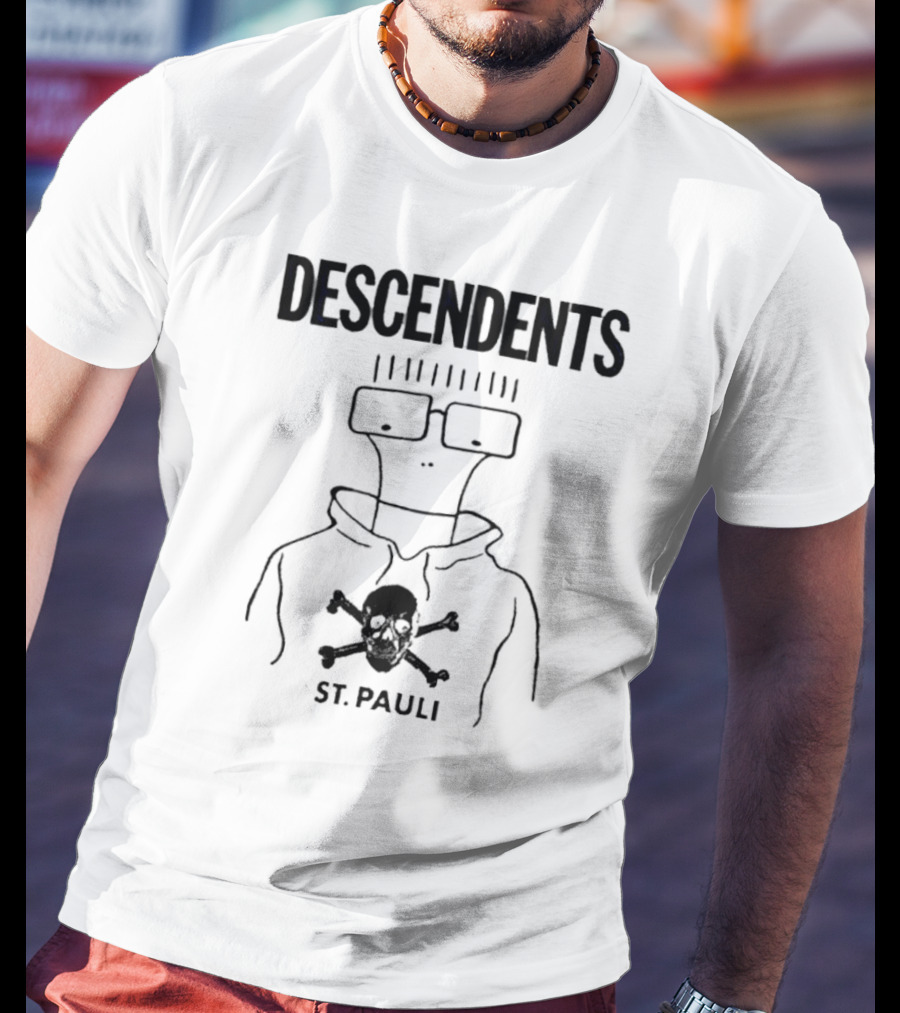 Descendents St Pauli Skull Graphic T-Shirt