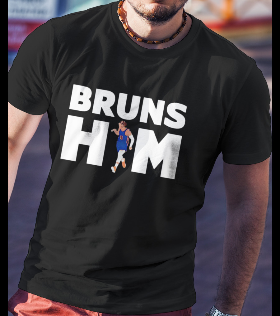 Jalen Brunson Knicks Bruns Him Basketball Sports T-Shirt