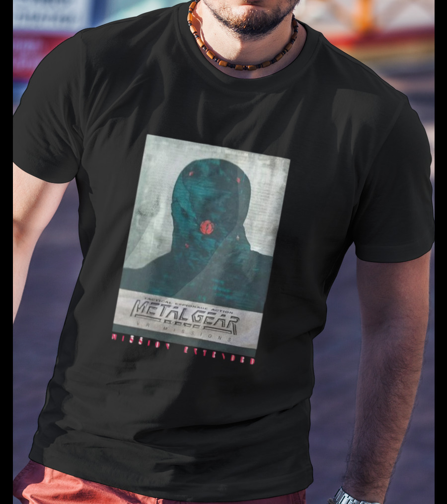 Metal Gear Solid Tactical Espionage Action VR Missions Mission Extended T-Shirt