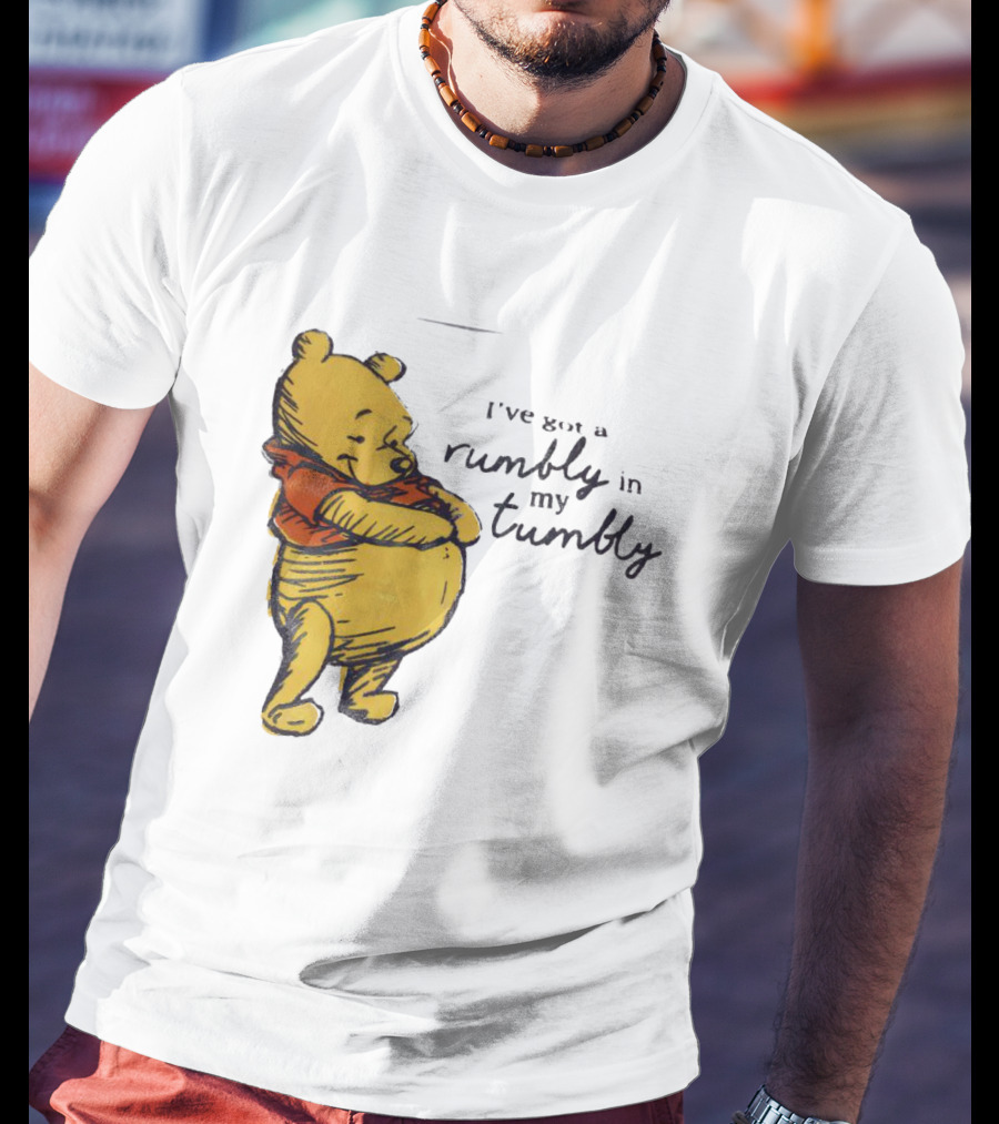 Pooh I’ve Got A Rumbly In My Tumbly Bear T-Shirt
