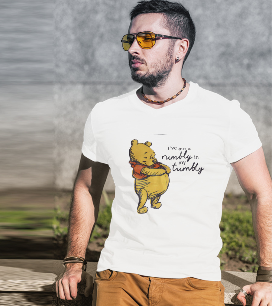 Pooh I’ve Got A Rumbly In My Tumbly Bear T-Shirt
