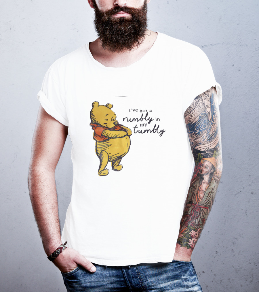 Pooh I’ve Got A Rumbly In My Tumbly Bear T-Shirt