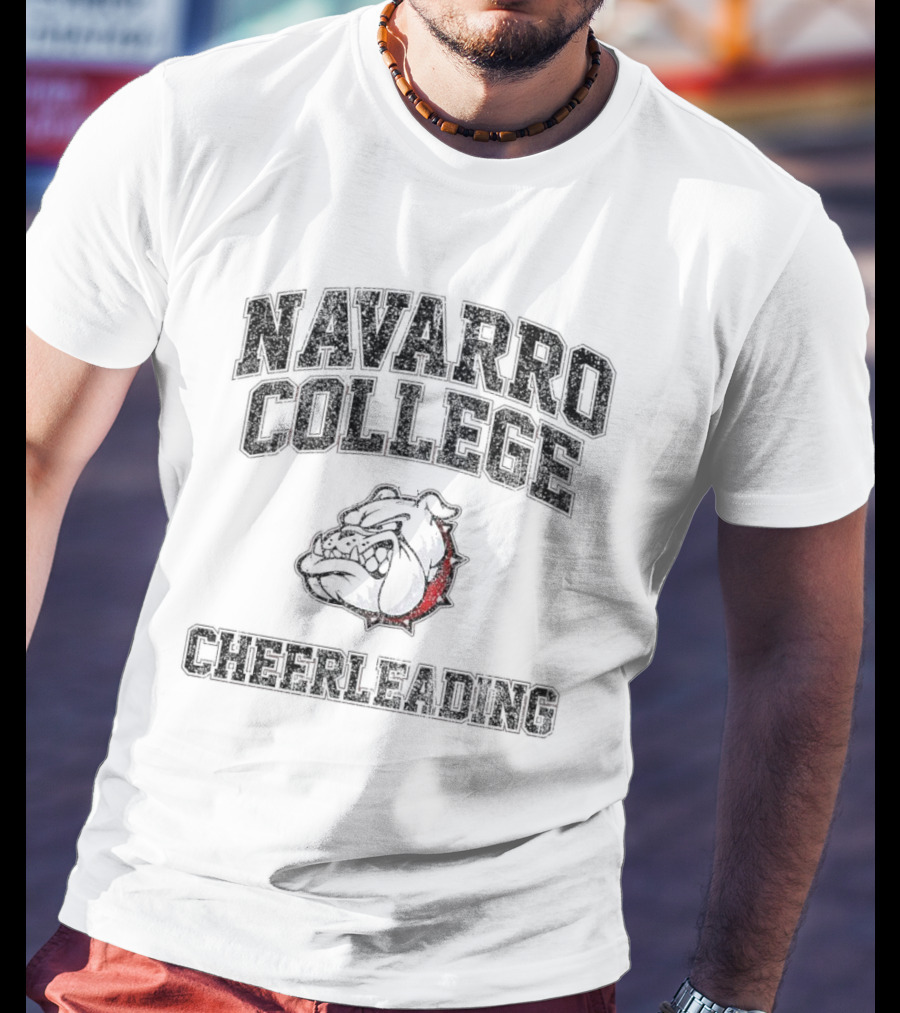 Navarro College Cheerleading Bulldogs Team Spirit T-Shirt