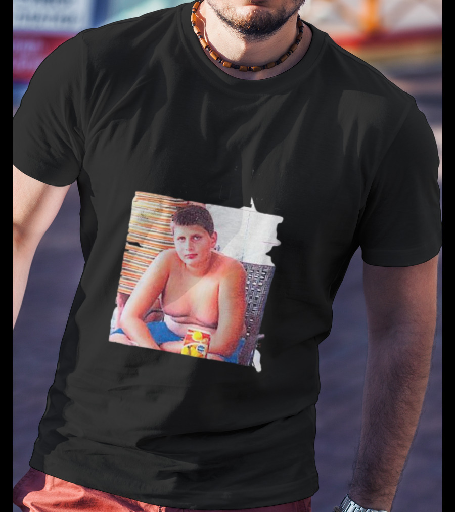 Funny Nikola Jokić Childhood Photo You Can’t Guard Me T-Shirt