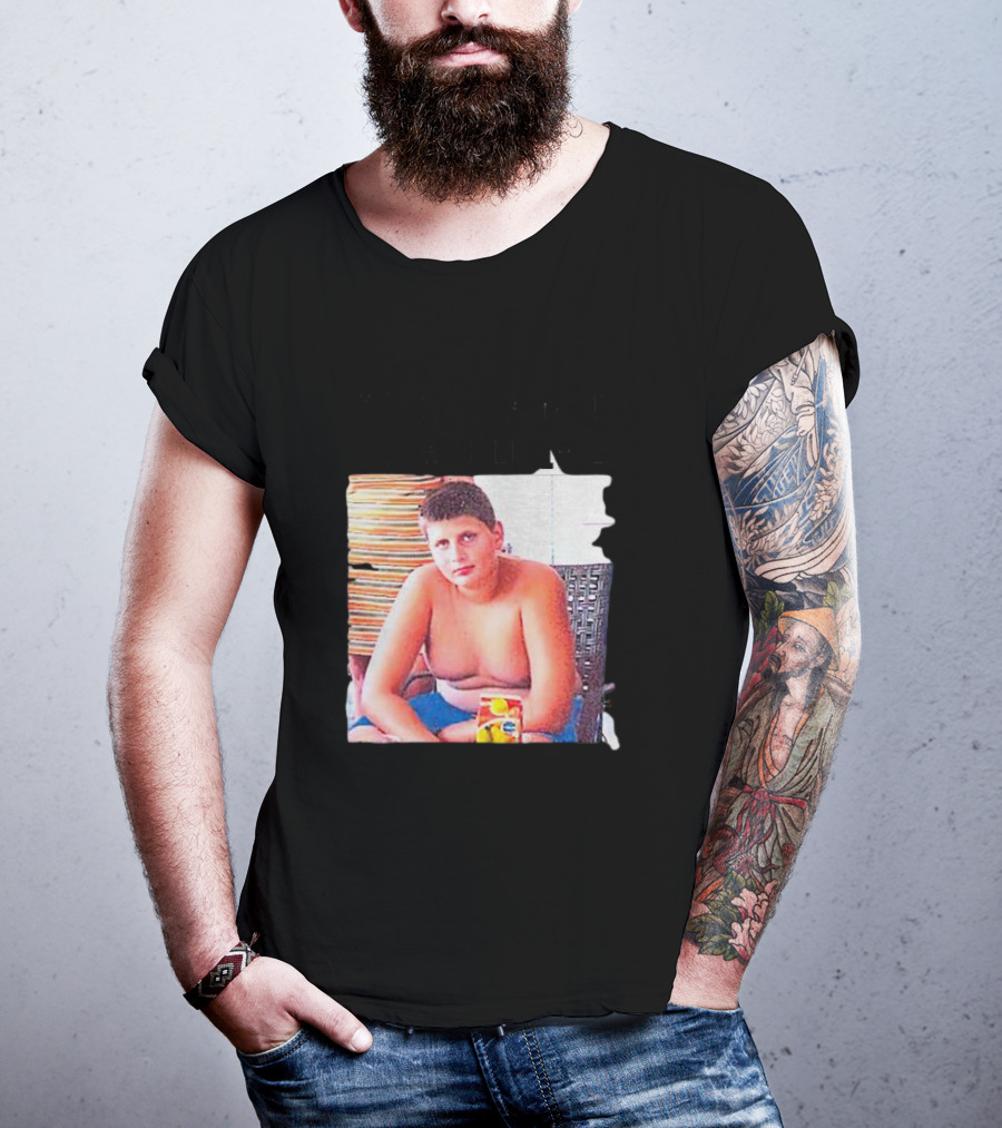 Funny Nikola Jokić Childhood Photo You Can’t Guard Me T-Shirt
