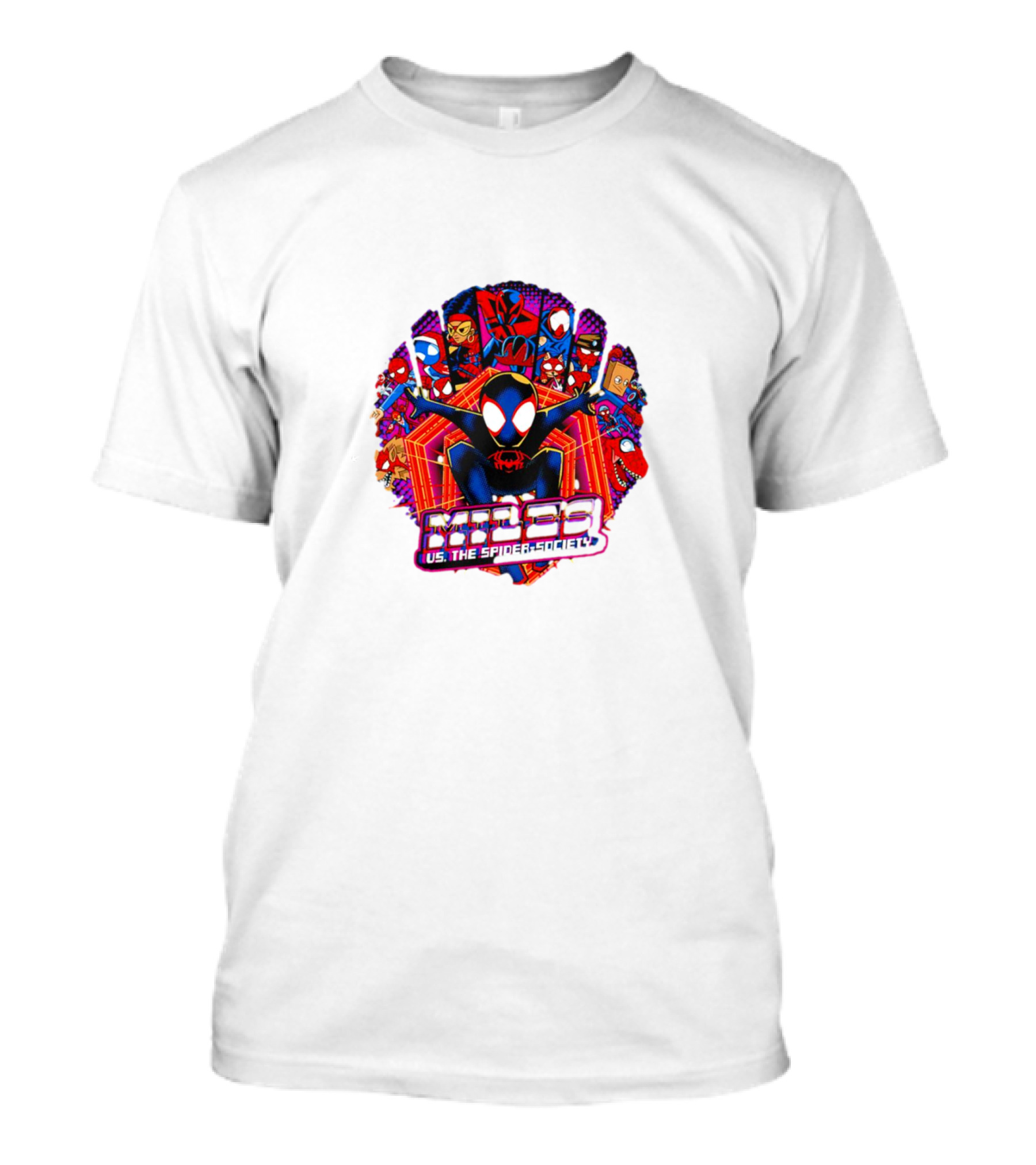 Miles Morales Anomaly US The Spider-Society Multiverse Characters T-Shirt