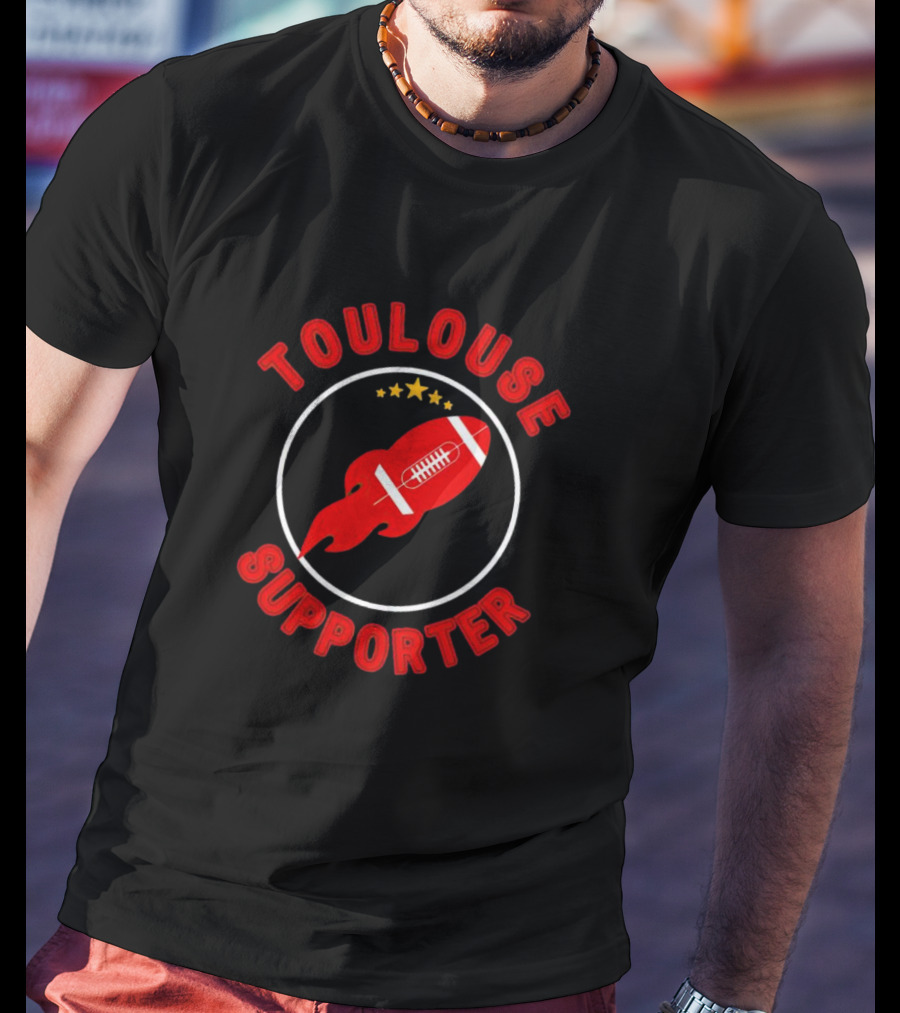 Toulouse Supporter Rugby Rocket Stars T-Shirt