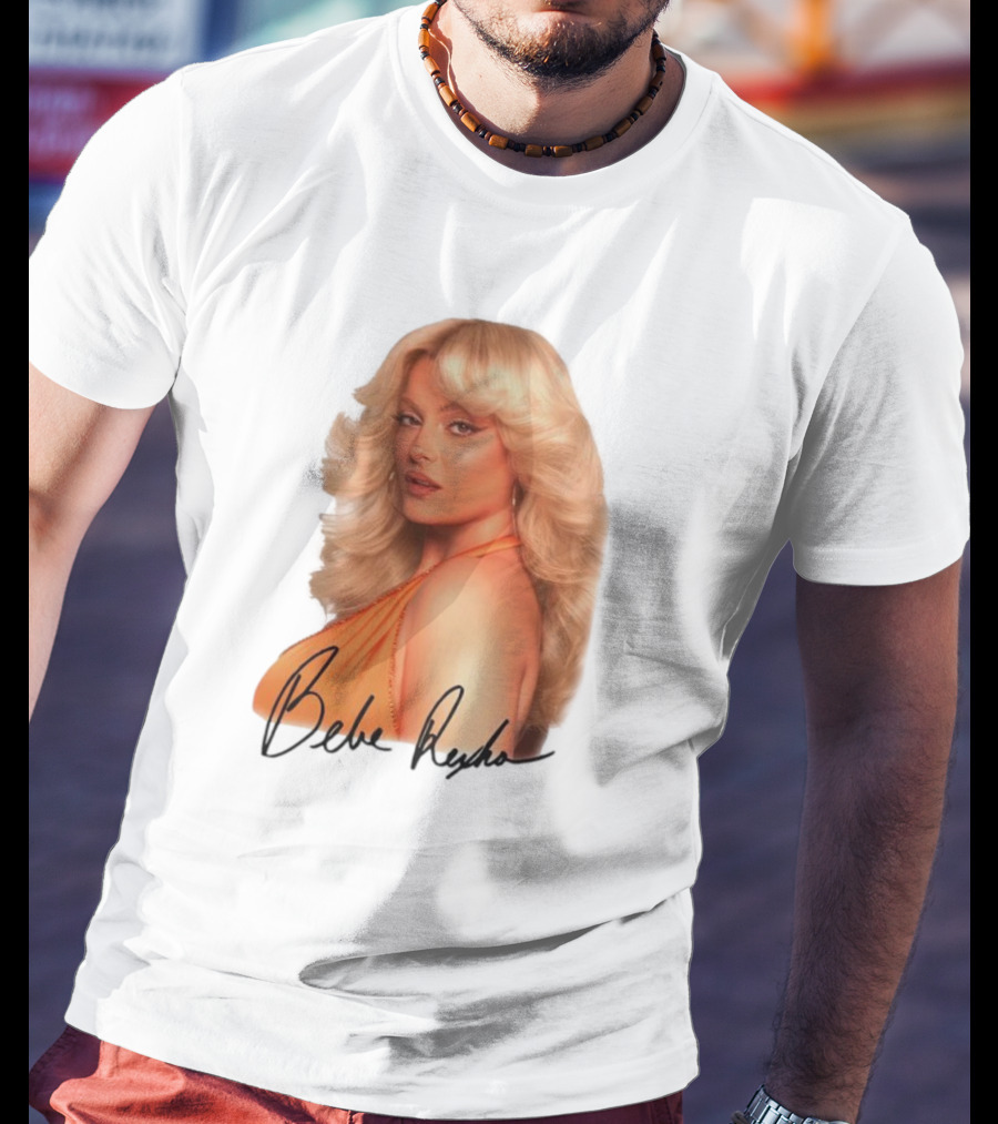 Bebe Rexha Bebe Set List Signature Style Blonde Glam Fashion T-Shirt
