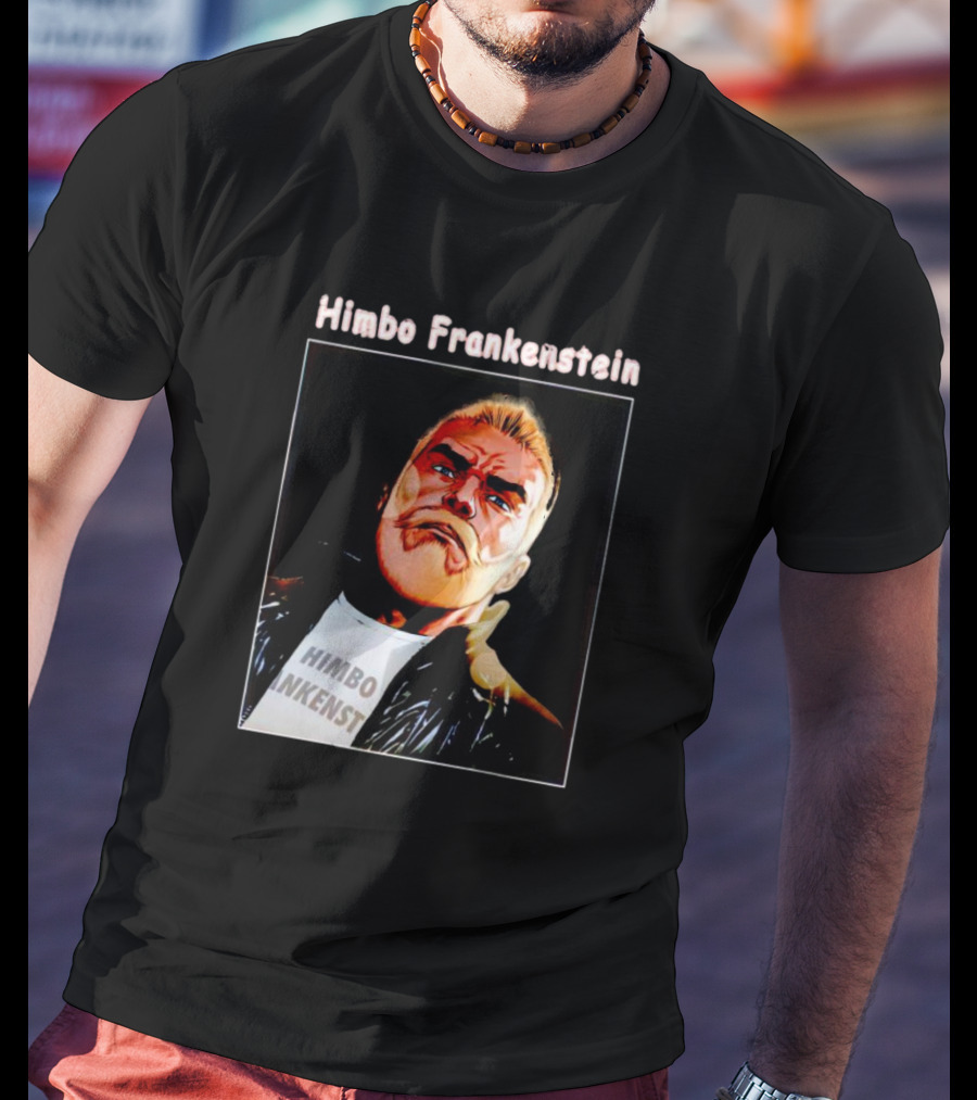 Himbo Frankenstein Retro Comic Character T-Shirt