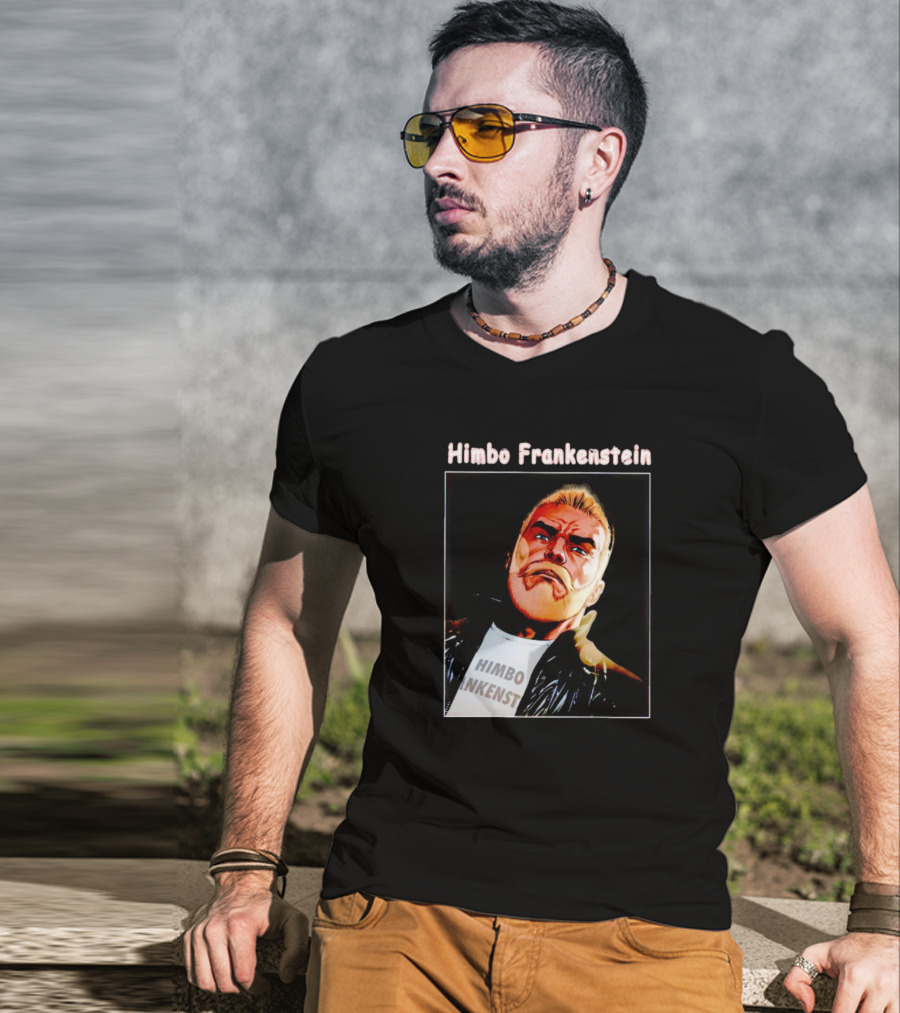 Himbo Frankenstein Retro Comic Character T-Shirt
