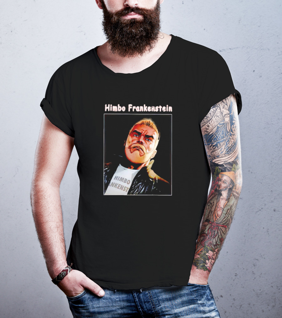 Himbo Frankenstein Retro Comic Character T-Shirt