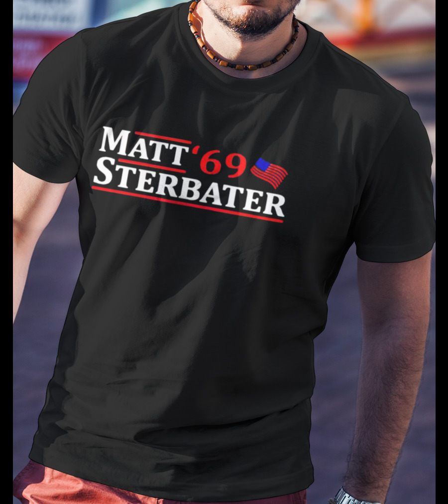 Matt Sterbater '69 American Flag T-Shirt