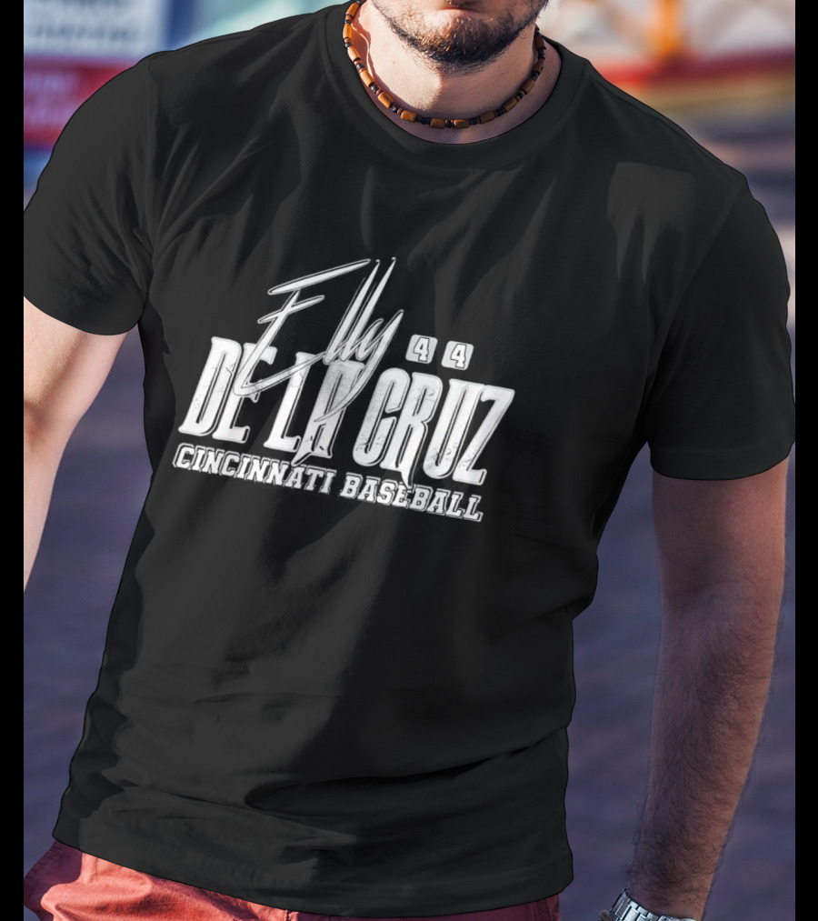 Elly De La Cruz 44 Cincinnati Baseball T-Shirt