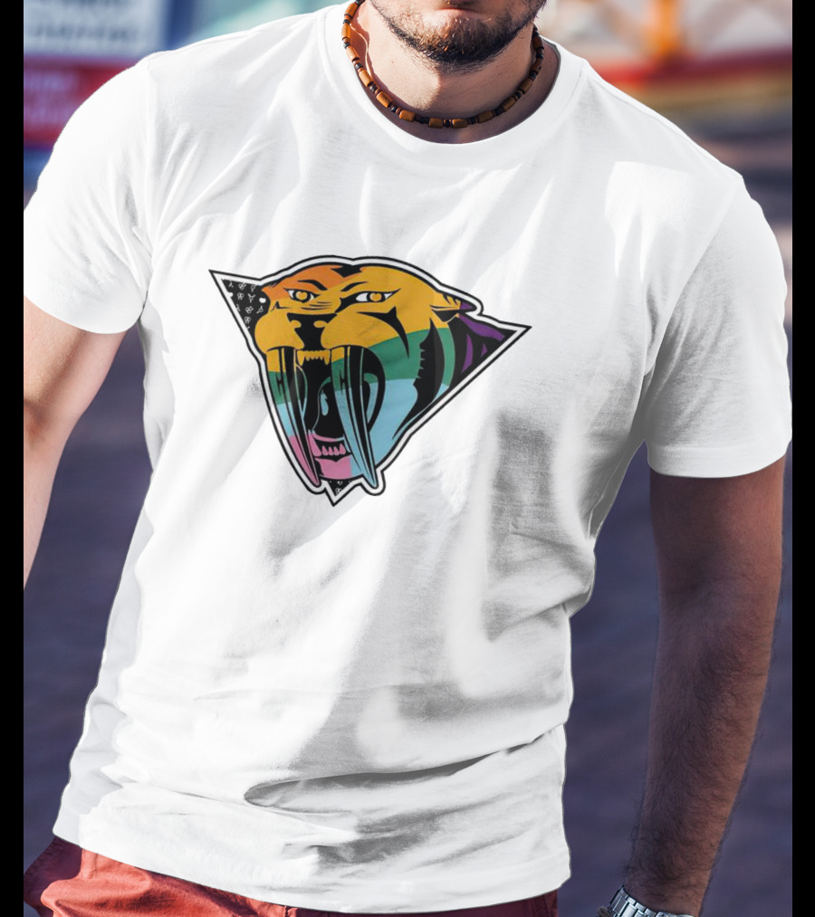 Nashville Predators Pride Rainbow T-Shirt