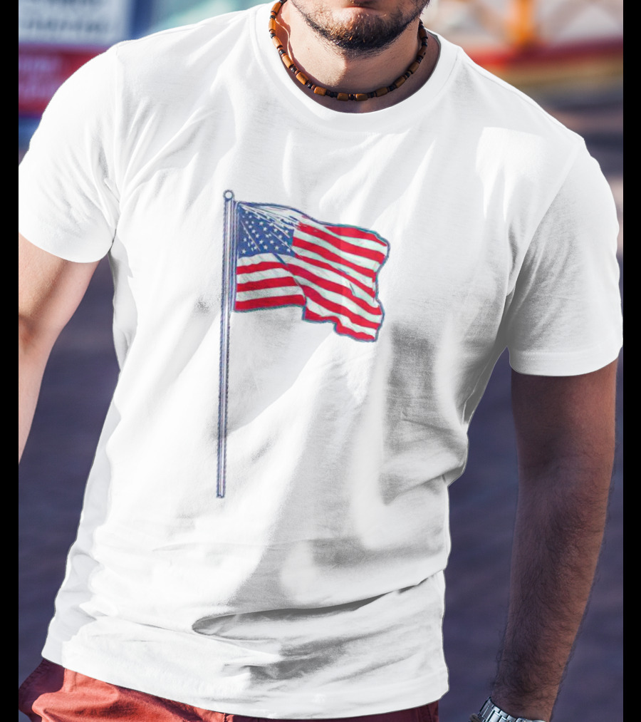 USA OOld Glory American Flag T-Shirt