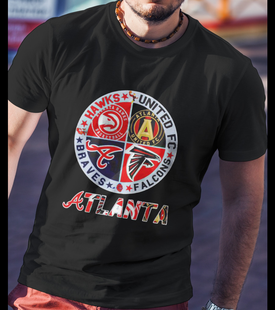 Hawks United FC Braves Falcons Atlanta T-Shirt