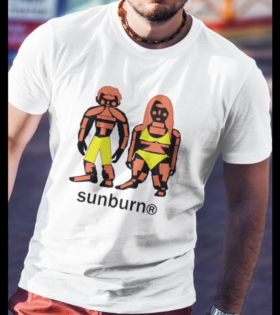 Dominic Fike Sunburn Yellow Swimwear Figures T-Shirt