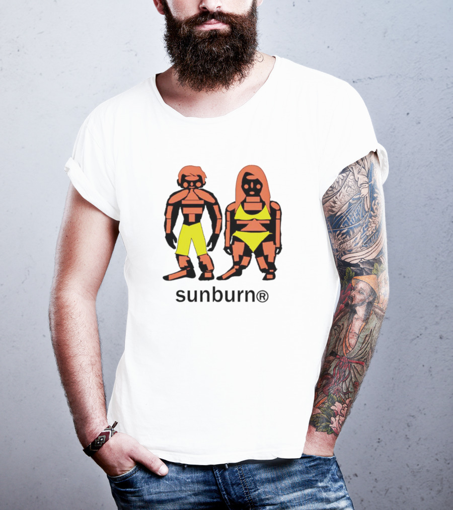 Dominic Fike Sunburn Yellow Swimwear Figures T-Shirt