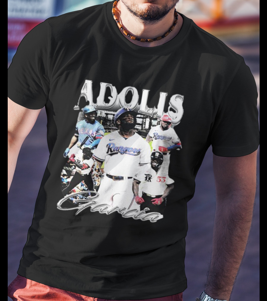 Adolis García Texas Rangers Collage T-Shirt