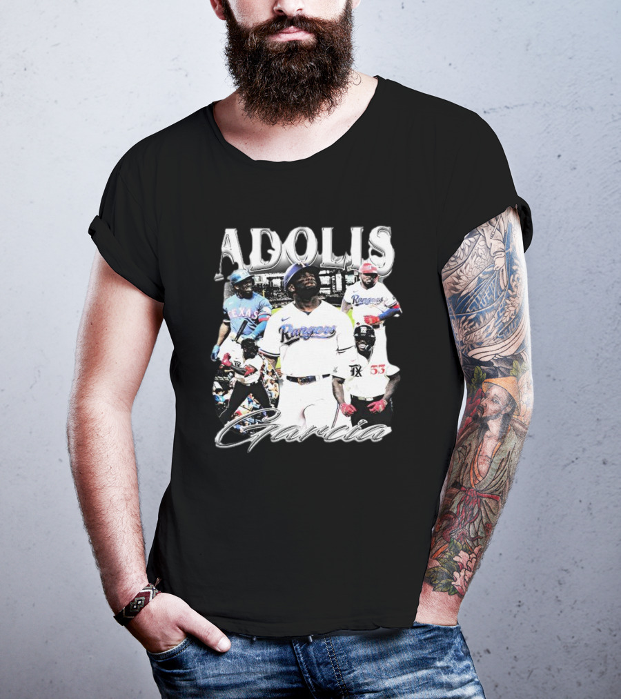 Adolis García Texas Rangers Collage T-Shirt