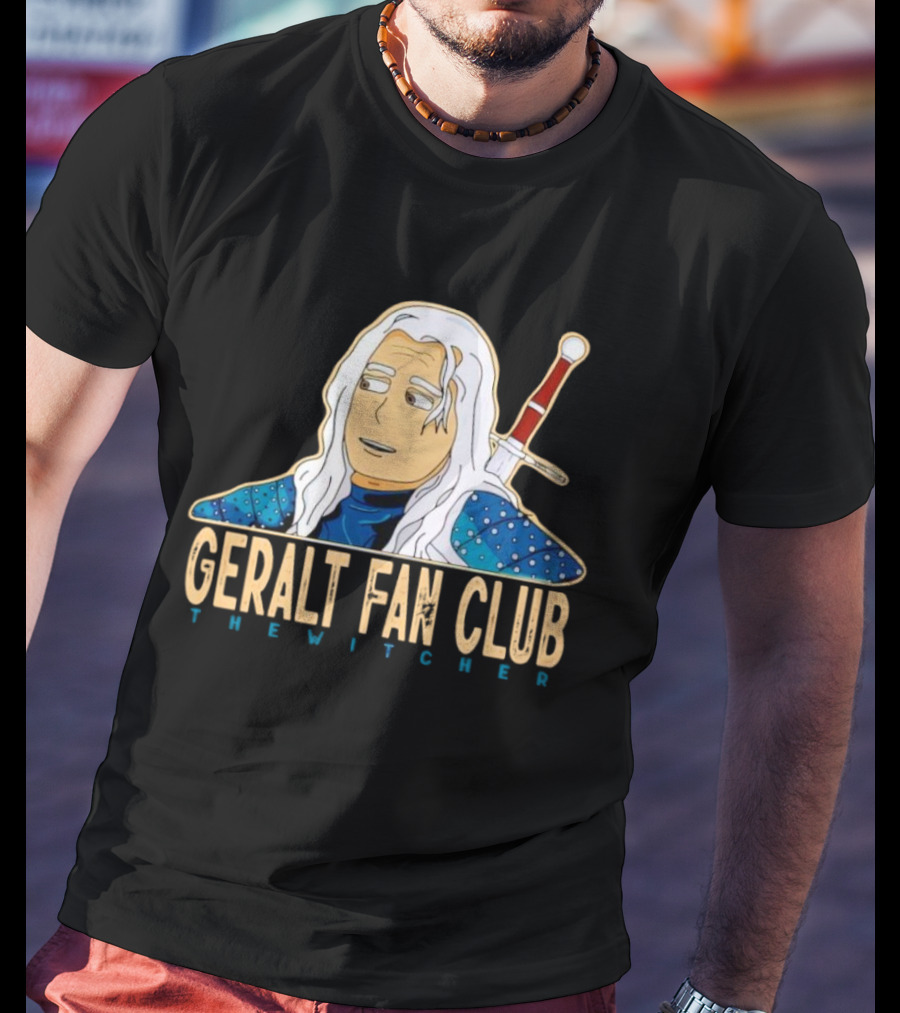 Geralt Fan Club The Witcher Anime T-Shirt