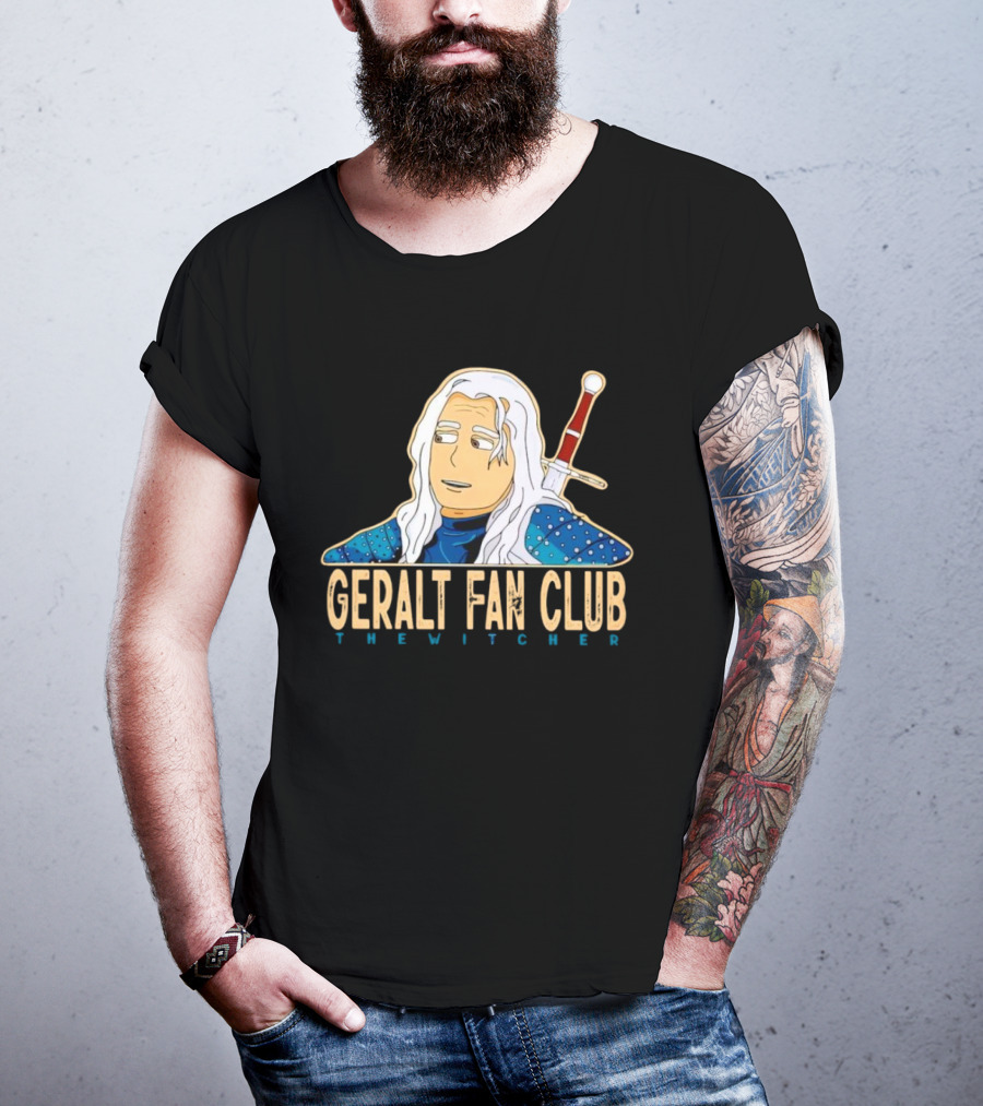 Geralt Fan Club The Witcher Anime T-Shirt