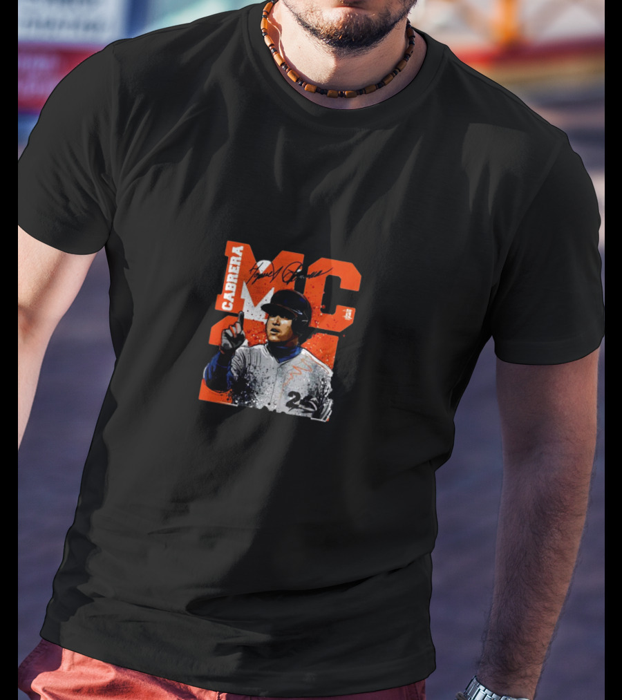 Miguel Cabrera MC24 Cabrera 24 Detroit Tigers Signature T-Shirt