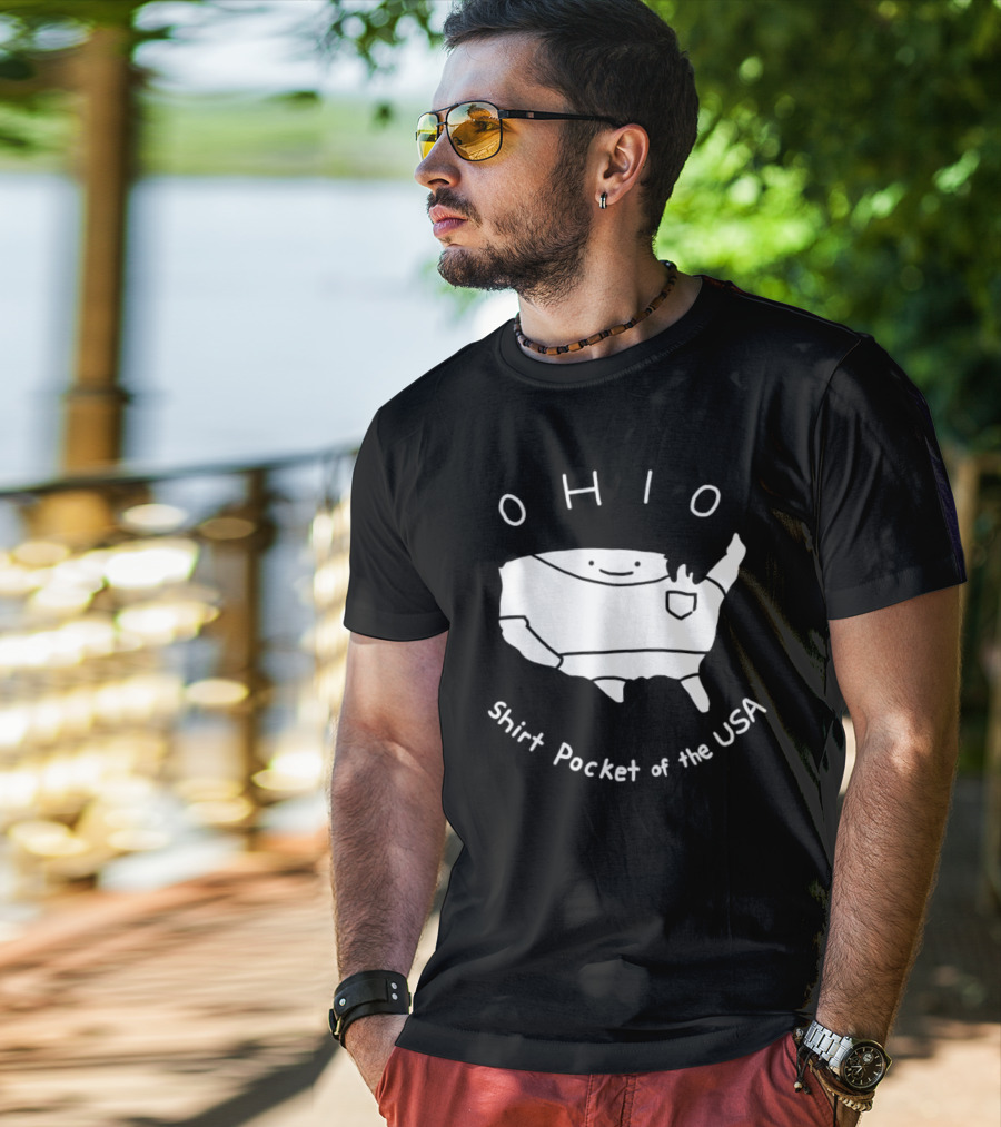 Ohio Shirt Pocket Of The USA T-Shirt