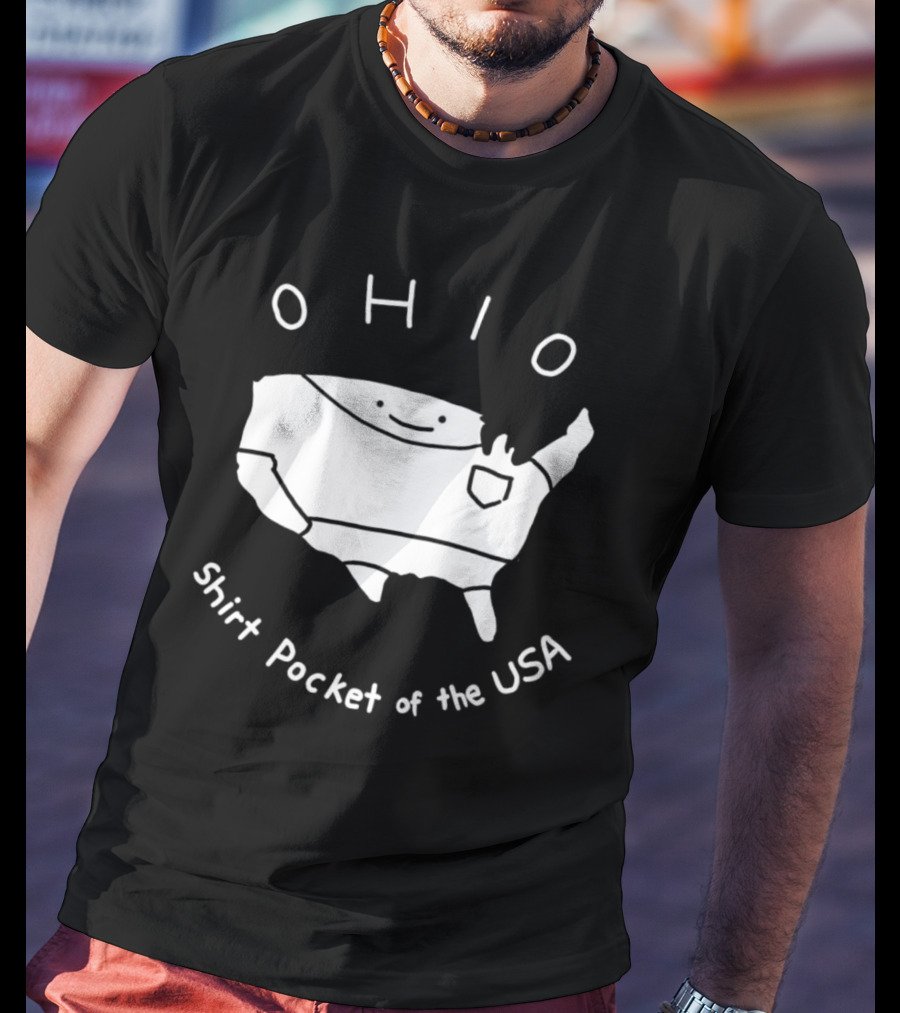 Ohio Shirt Pocket Of The USA T-Shirt