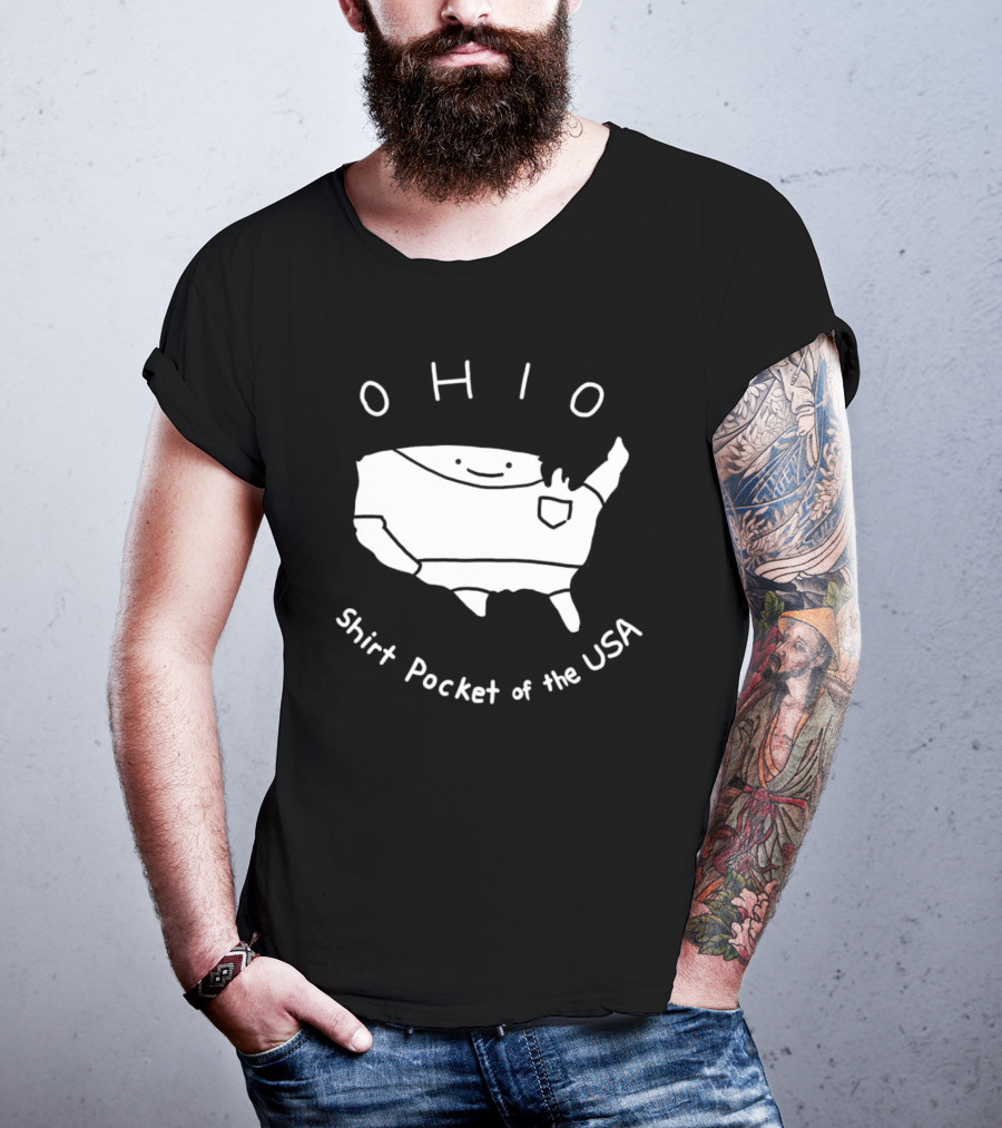 Ohio Shirt Pocket Of The USA T-Shirt