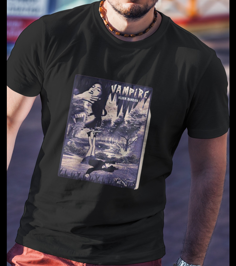 Vampire Olivia Rodrigo Forest Gothic Aesthetic T-Shirt